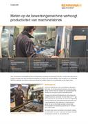 Meten op de bewerkingsmachine verhoogt productiviteit van machinefabriek